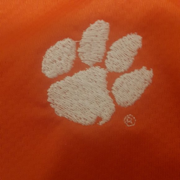 Clemson Tigers Cutter & Buck Stretch Mens Polo - Picture 3 of 3